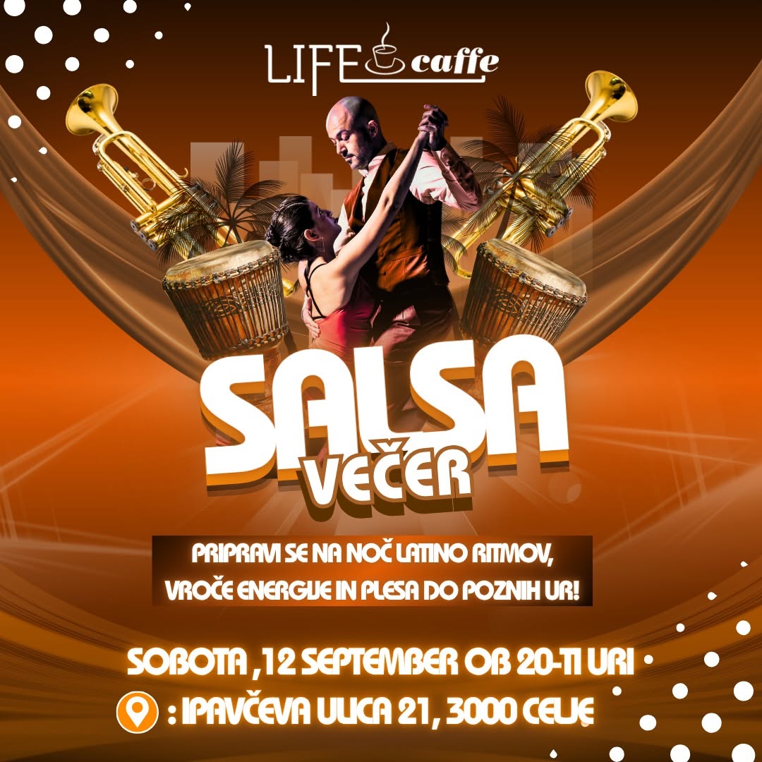 💃🔥SALSA VEČER - NOČ LATINO RITMOV🔥💃