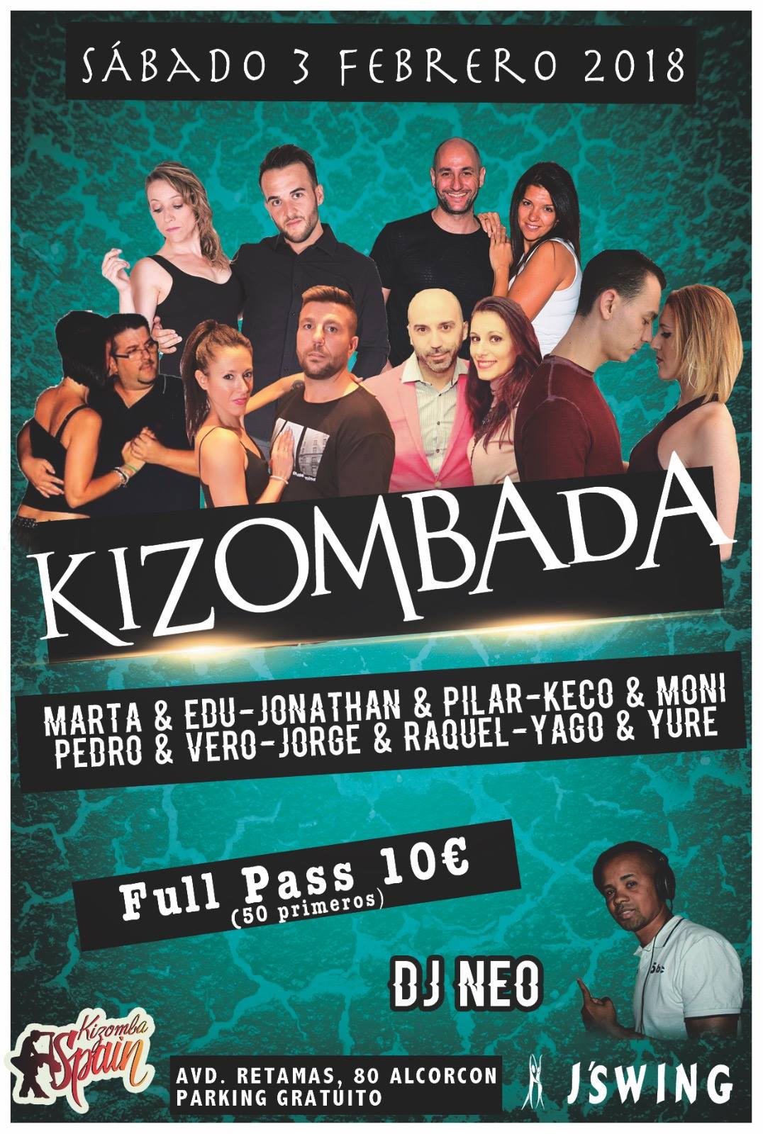 Kizombada 3 Febrero 2018