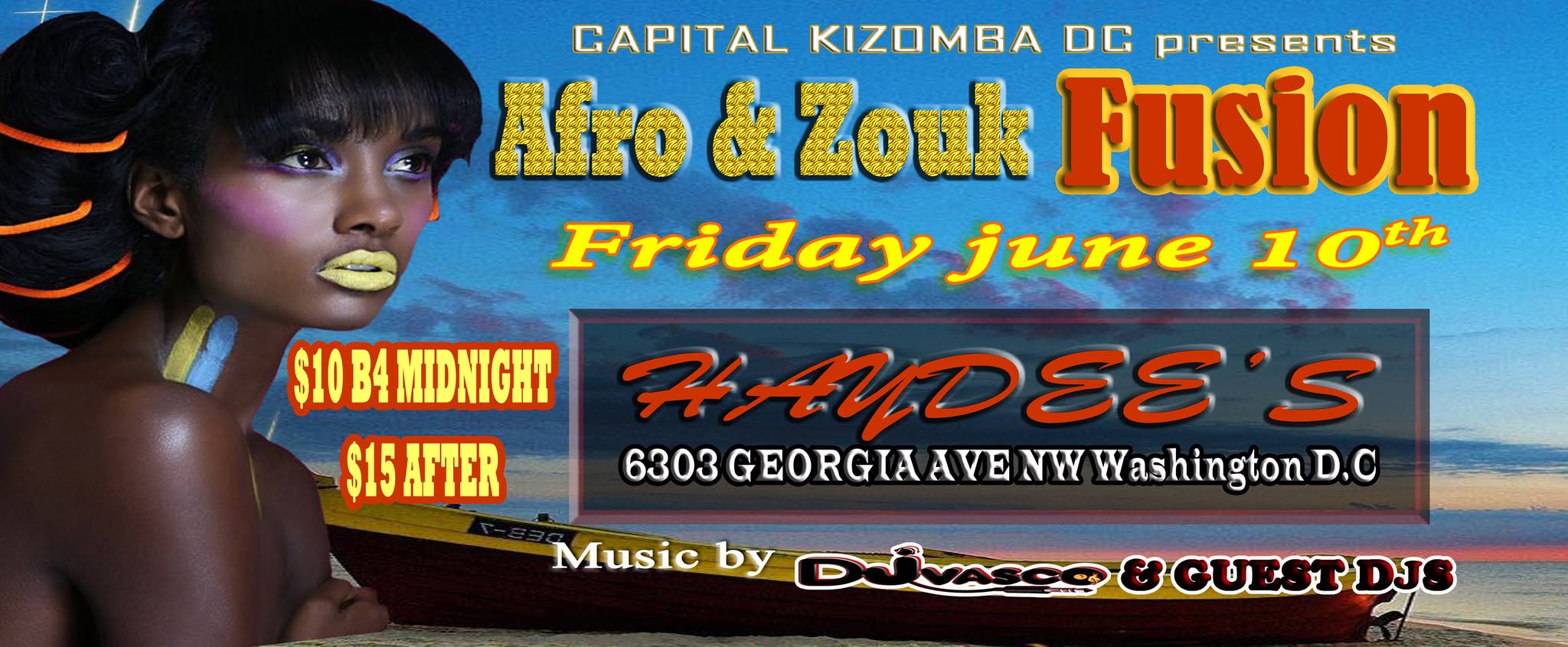 Afro & Zouk Fusion Party