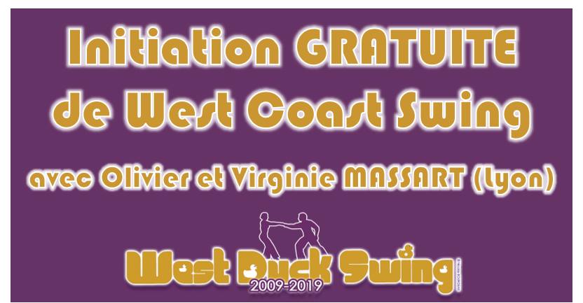 Initiation au West Coast Swing gratuite et soirée avec Show