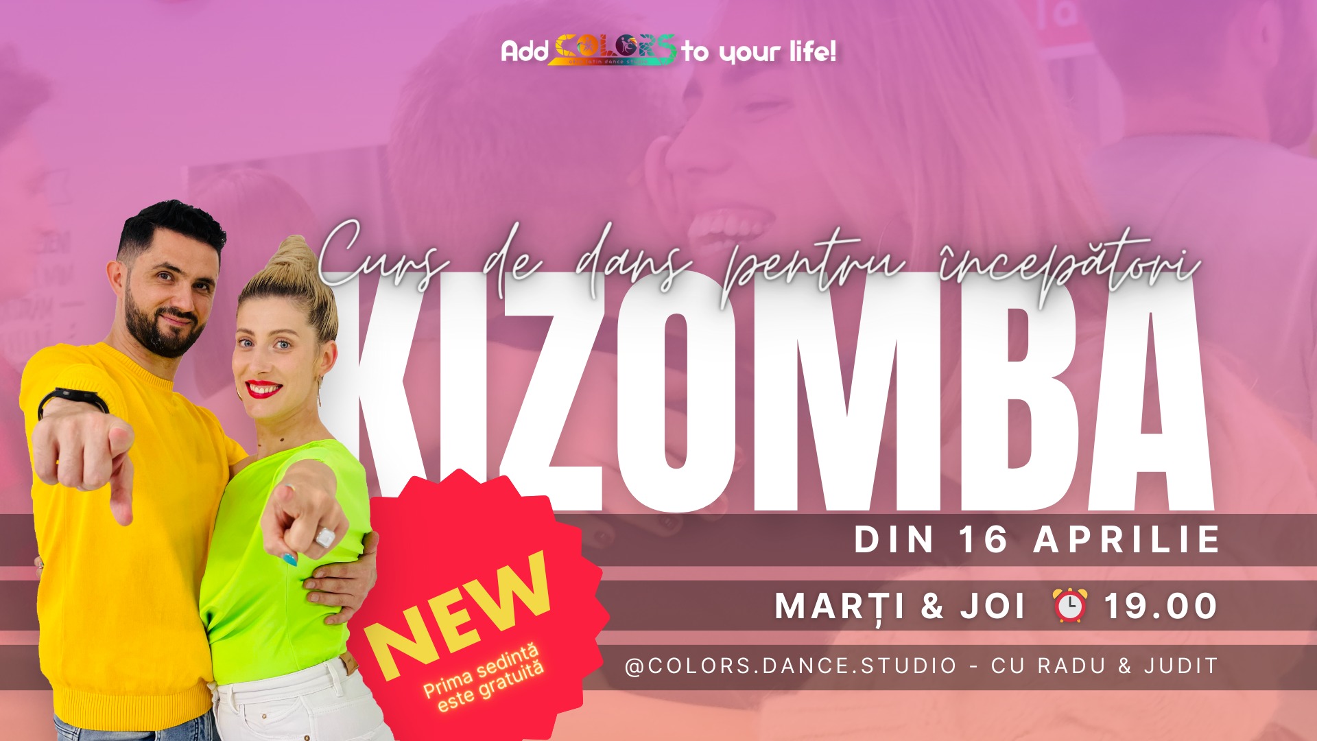 Inițiere în Kizomba ✨NOU✨ Curs de dans pentru începători 💃🕺