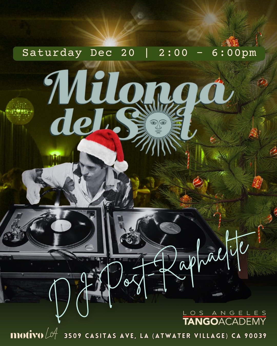 Milonga del Sol w DJ Post-Raphaelite