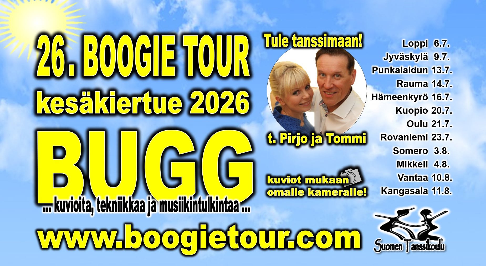 BUGG tanssikurssi Rovaniemi, Saarenkylän ns.