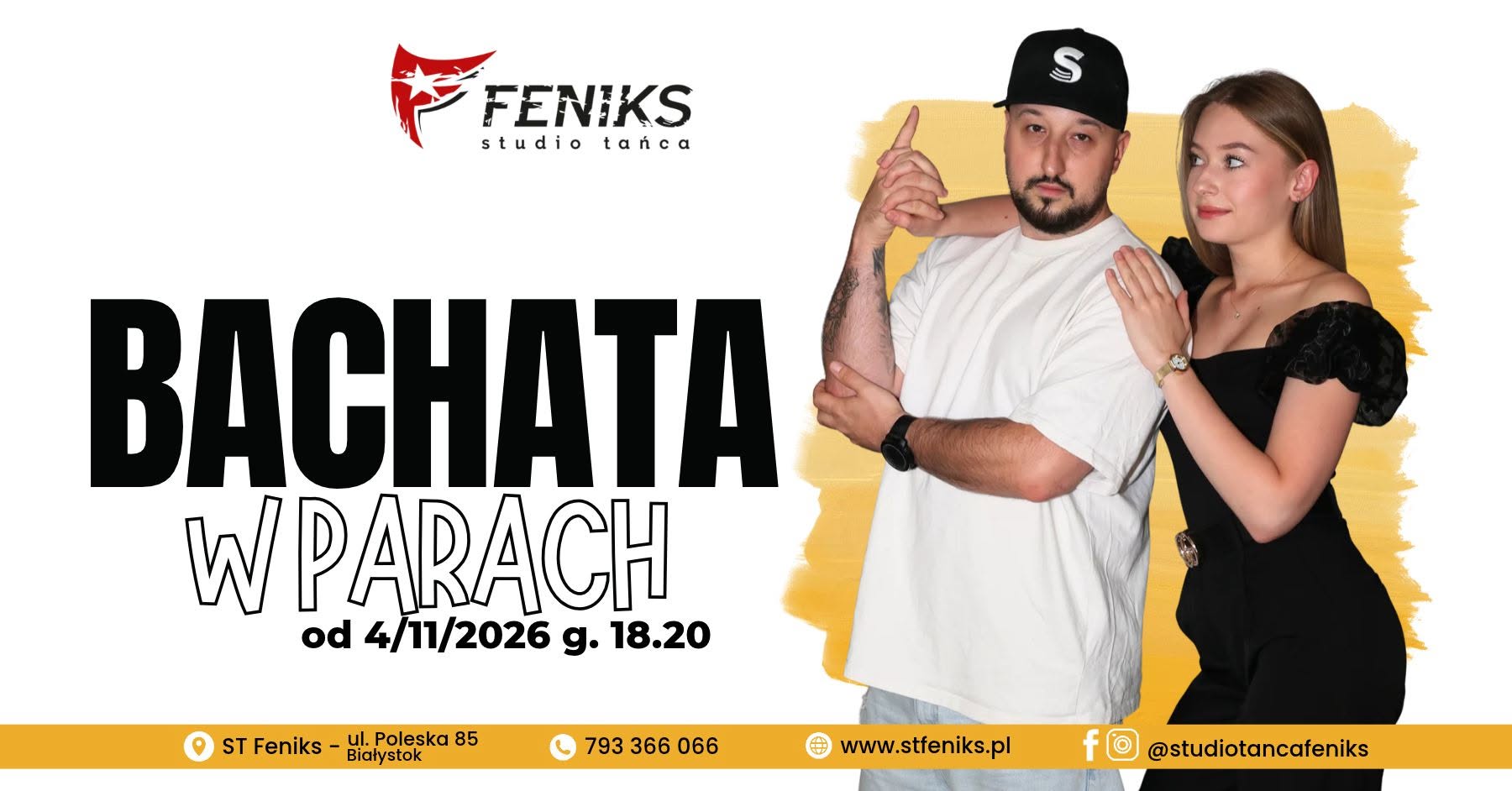 BACHATA W PARACH od podstaw w NOWYM SEZONIE