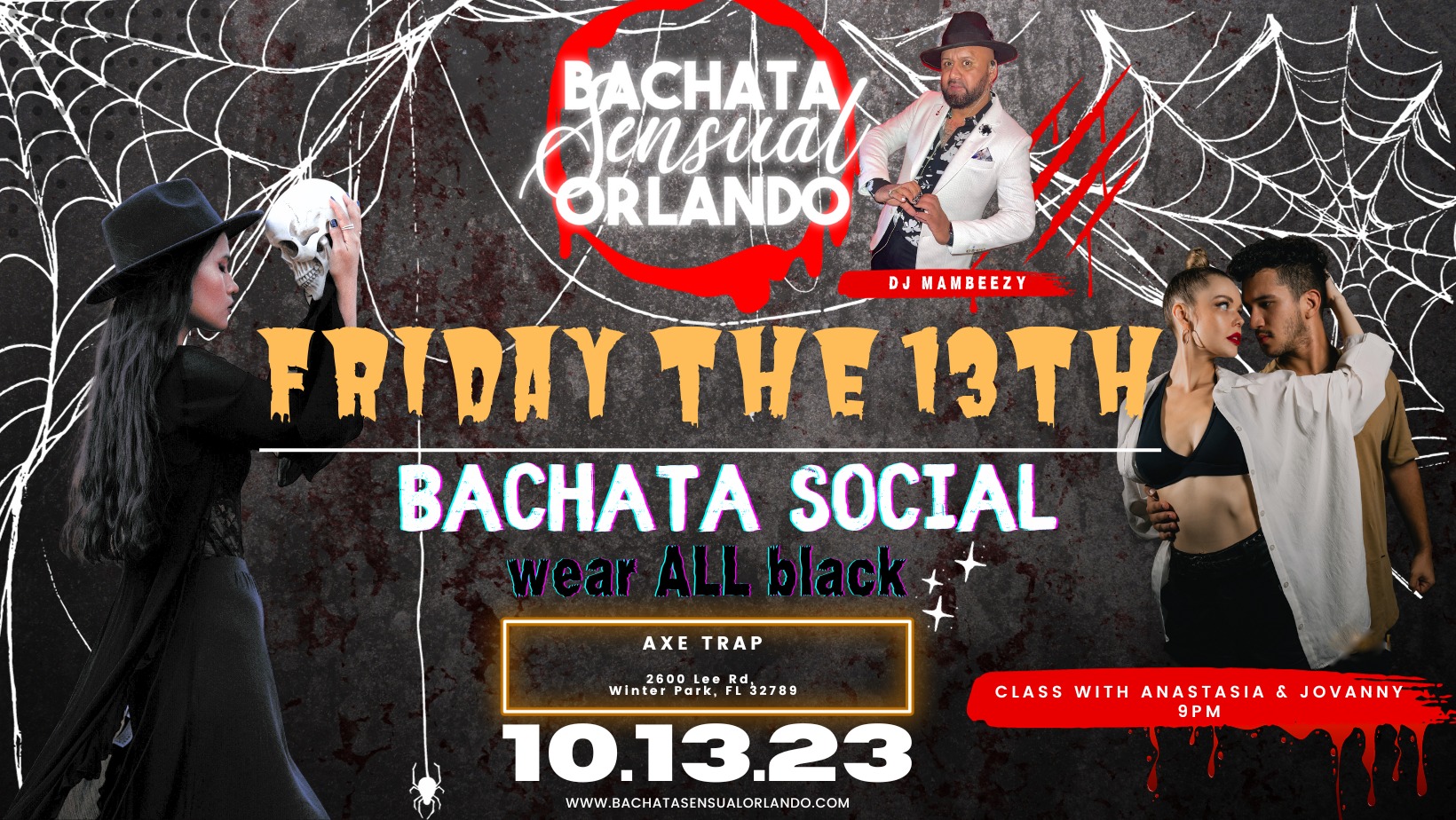 BSO Bachata Social - Friday Oct. 13 @ The Axe Trap