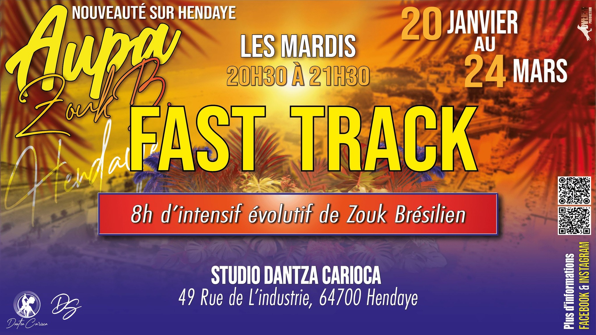 FAST TRACK ZOUK BRÉSILIEN DÉBUTANT _ HENDAYE _