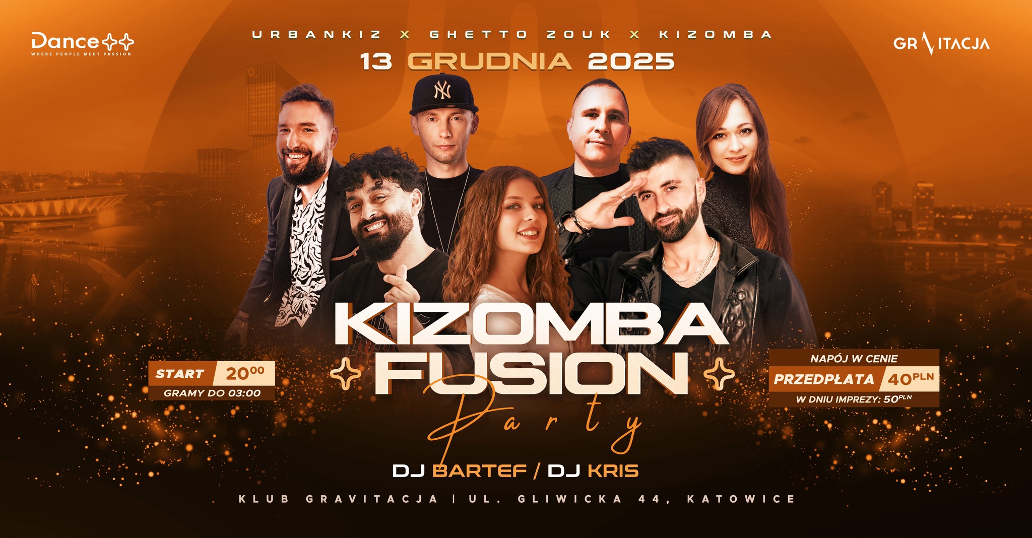 Dance++ Kizomba Fusion Party 13.12.2025 (sb) Gravitacja Katowice