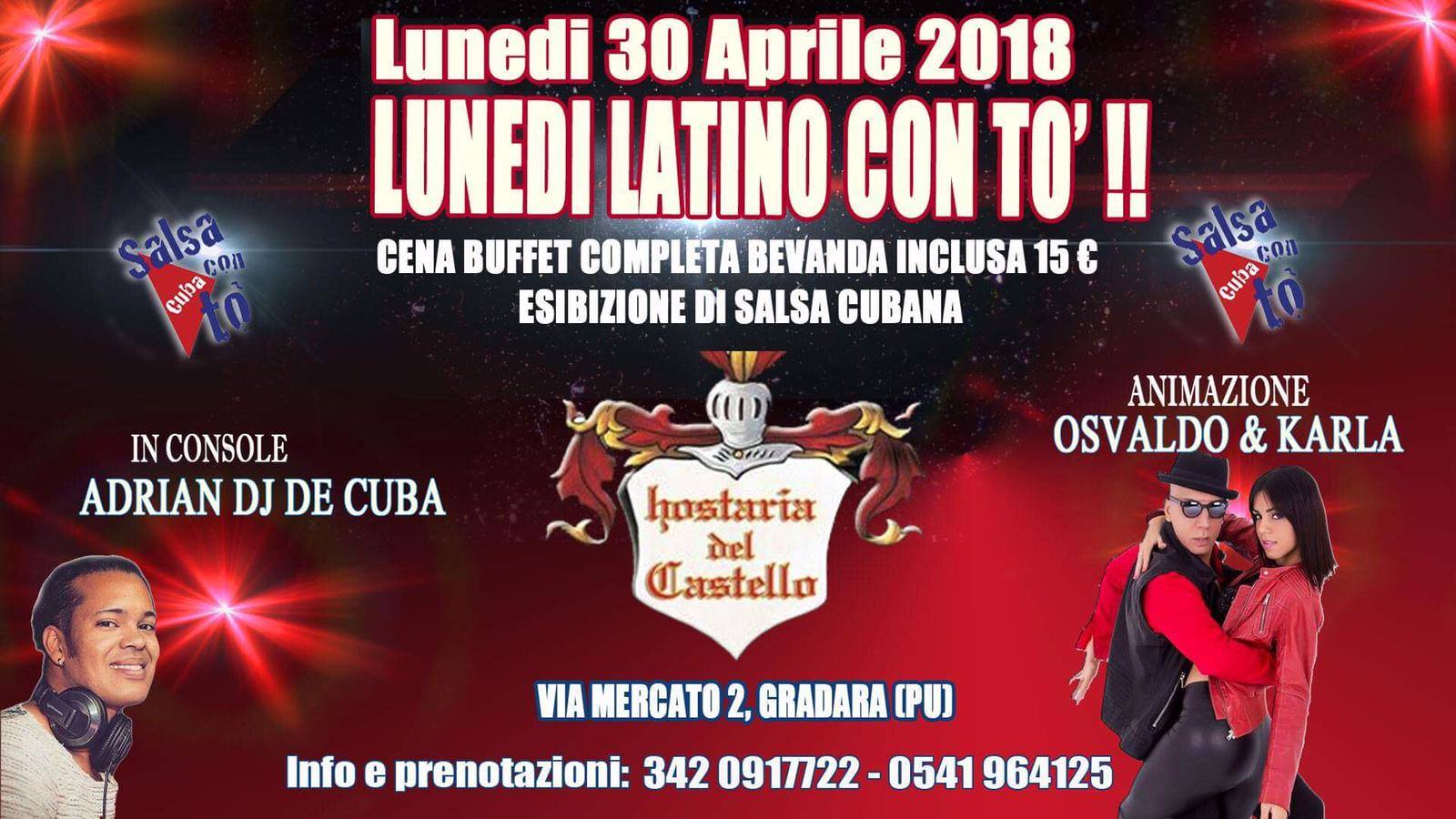 Lunedì Latino Con To'!