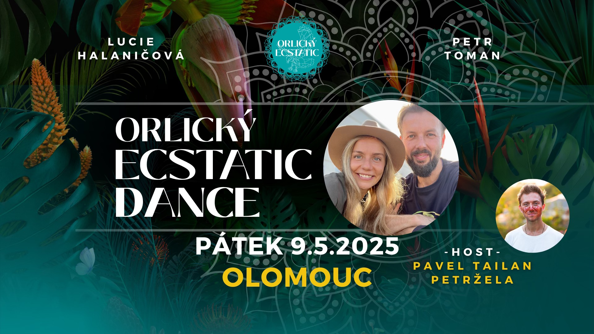 ÚPLŇKOVÝ ECSTATIC DANCE Olomouc Pátek 14.3.