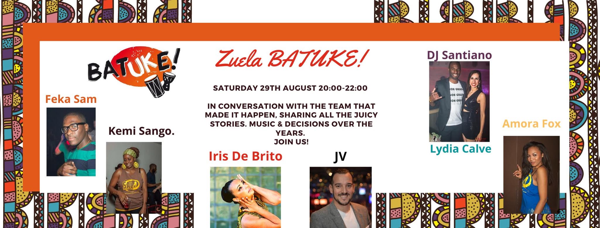 Batuke! online chat and celebration