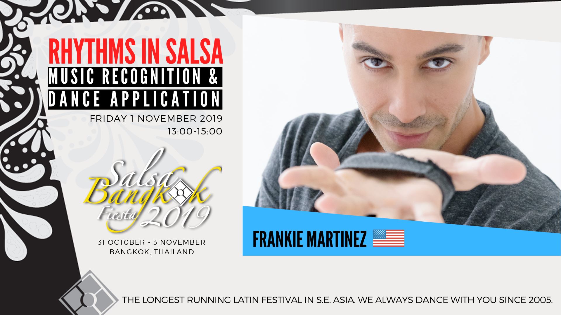 Rhythms in Salsa Seminar by Frankie Martinez