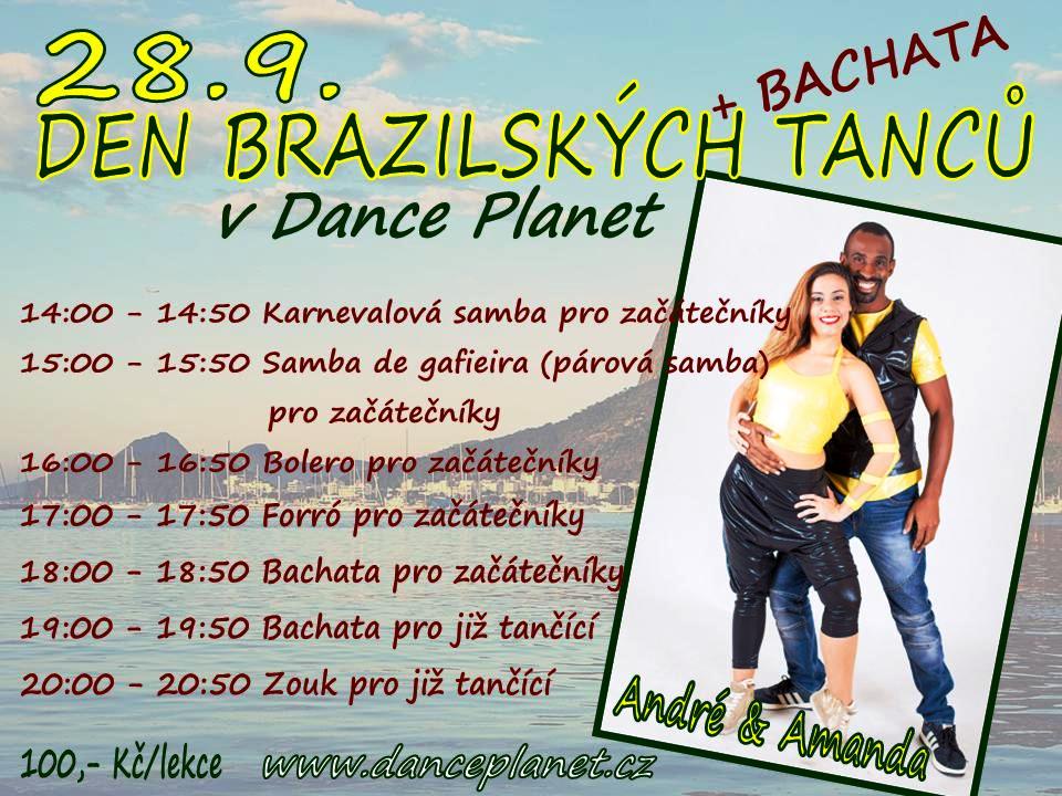 DEN BRAZILSKÝCH TANCŮ (+ BACHATY) V DANCE PLANET Volume III