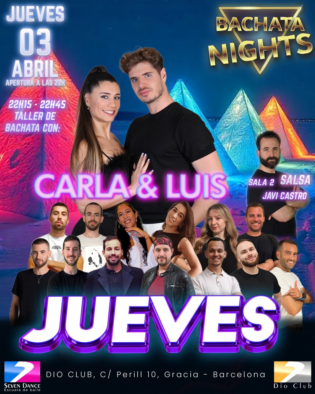 Social de Bachata o Salsa