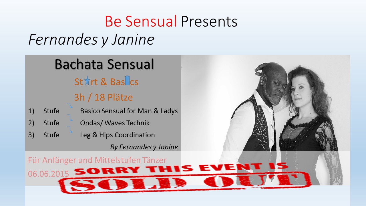 Bachata Sensual Start & Basic Workshop