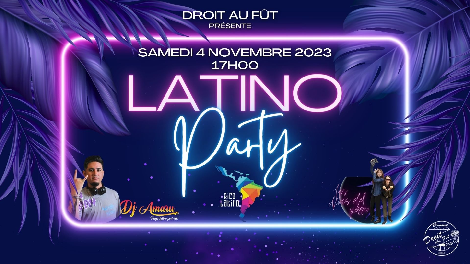 Latino Party chez Droit Au Fût