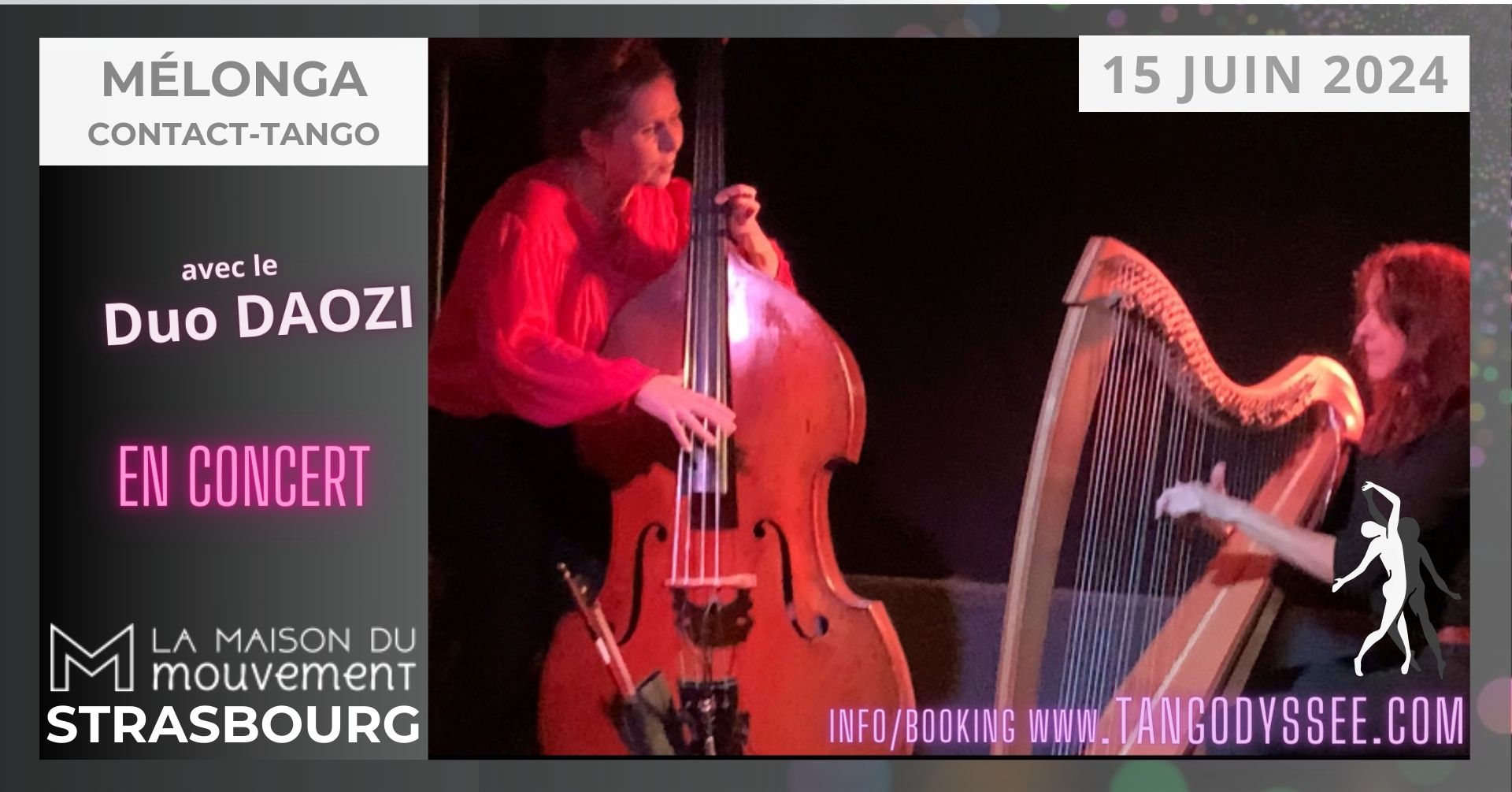 Bal MéLONGA Tango-Contact & Concert DAOZI à STRASBOURG