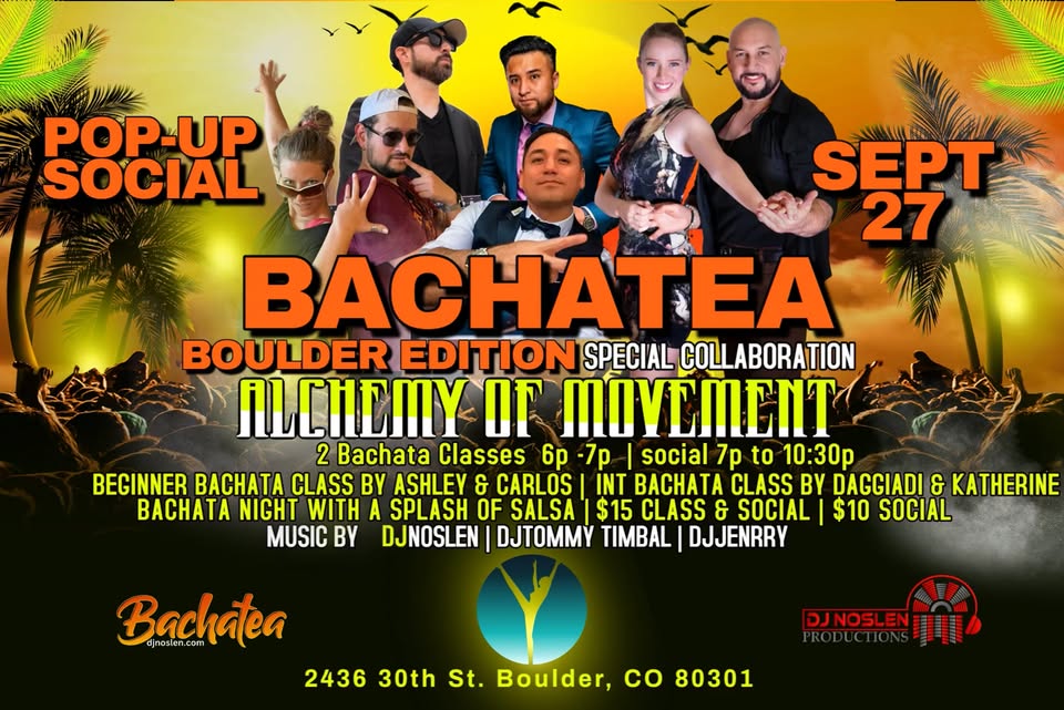 PopUp-Social Boulder Bachata Party by Bachatea & Alchemy