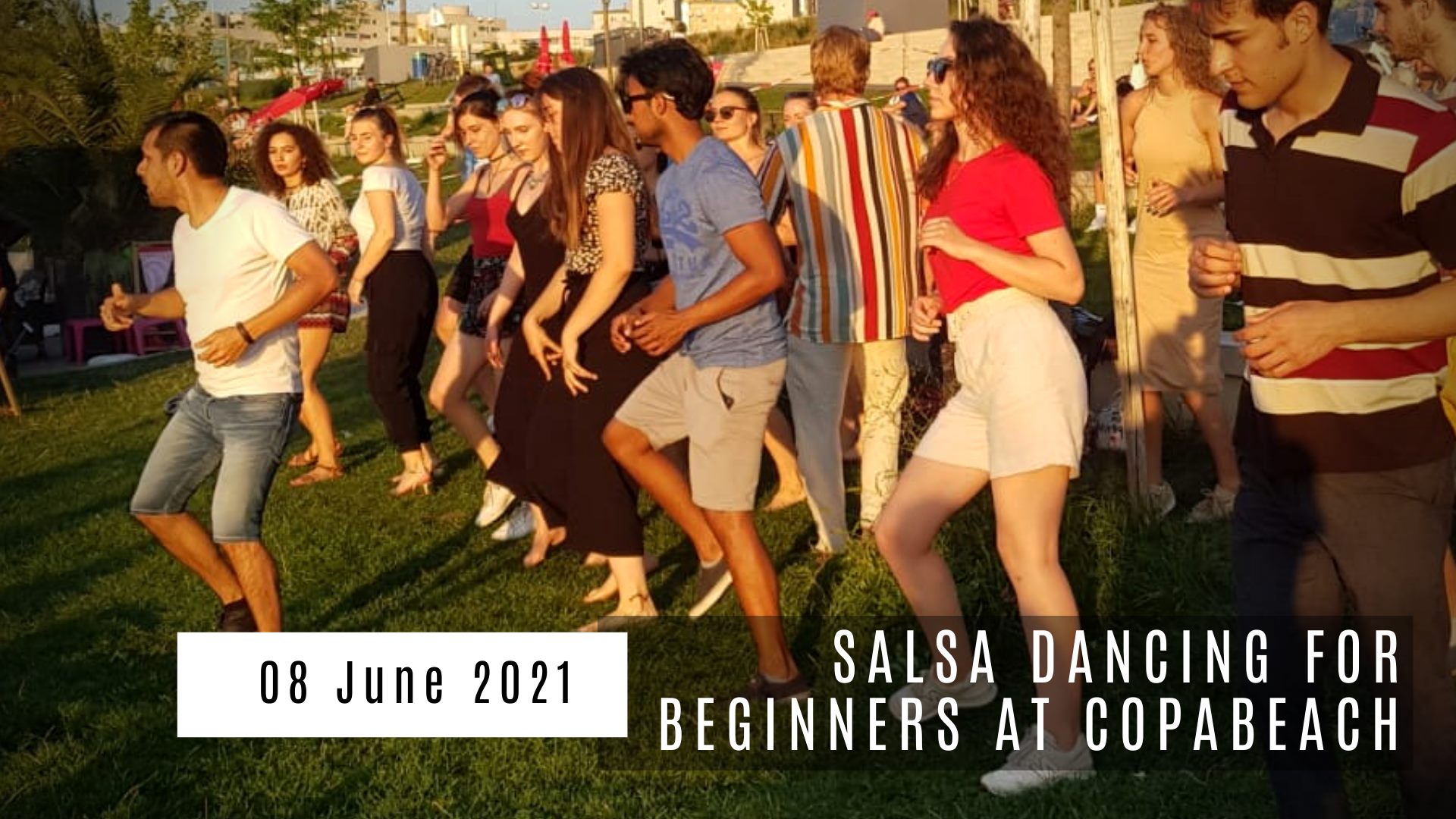 Salsa dancing for beginners at CopaBeach