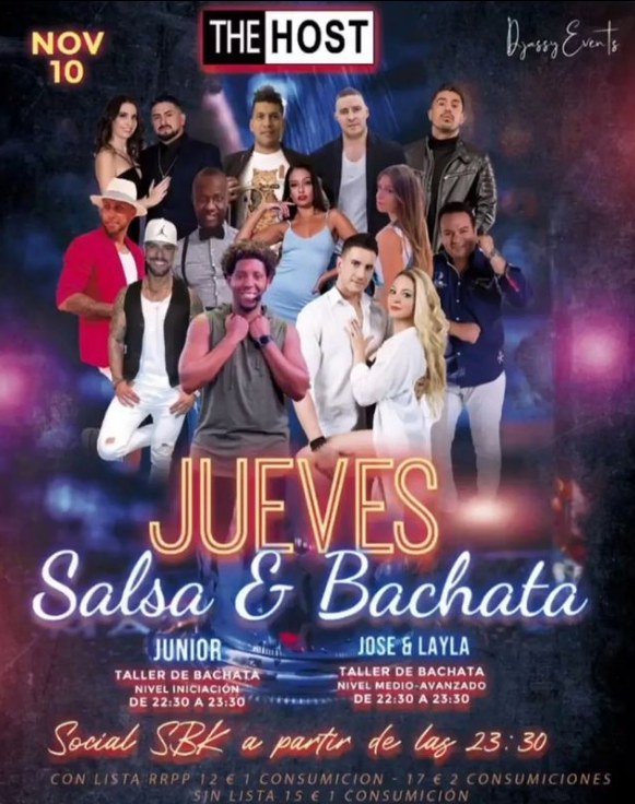 THE HOST BachataSalsa