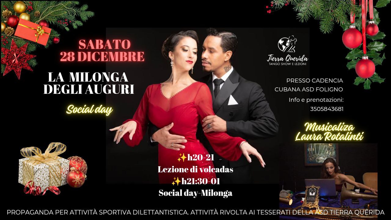 Milonga Tierra Querida - Social day
