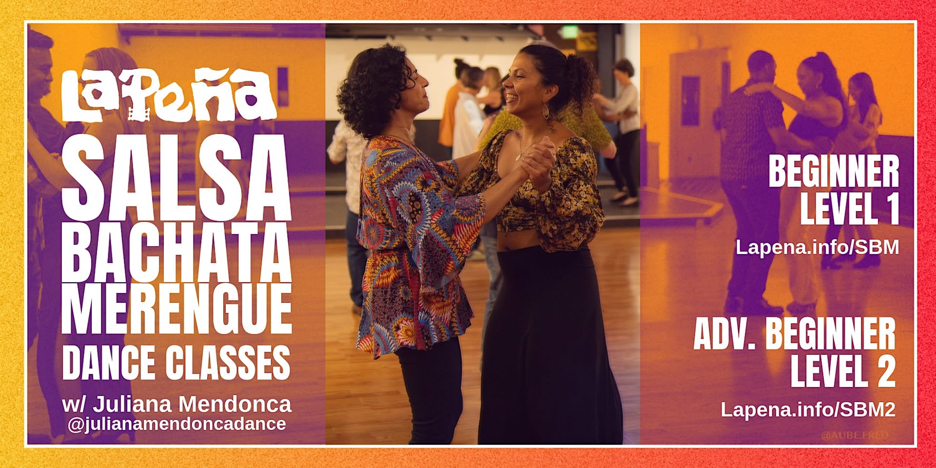 Intermediate Salsa, Bachata & Merengue Dance Class Series! (May 11-June 8 )