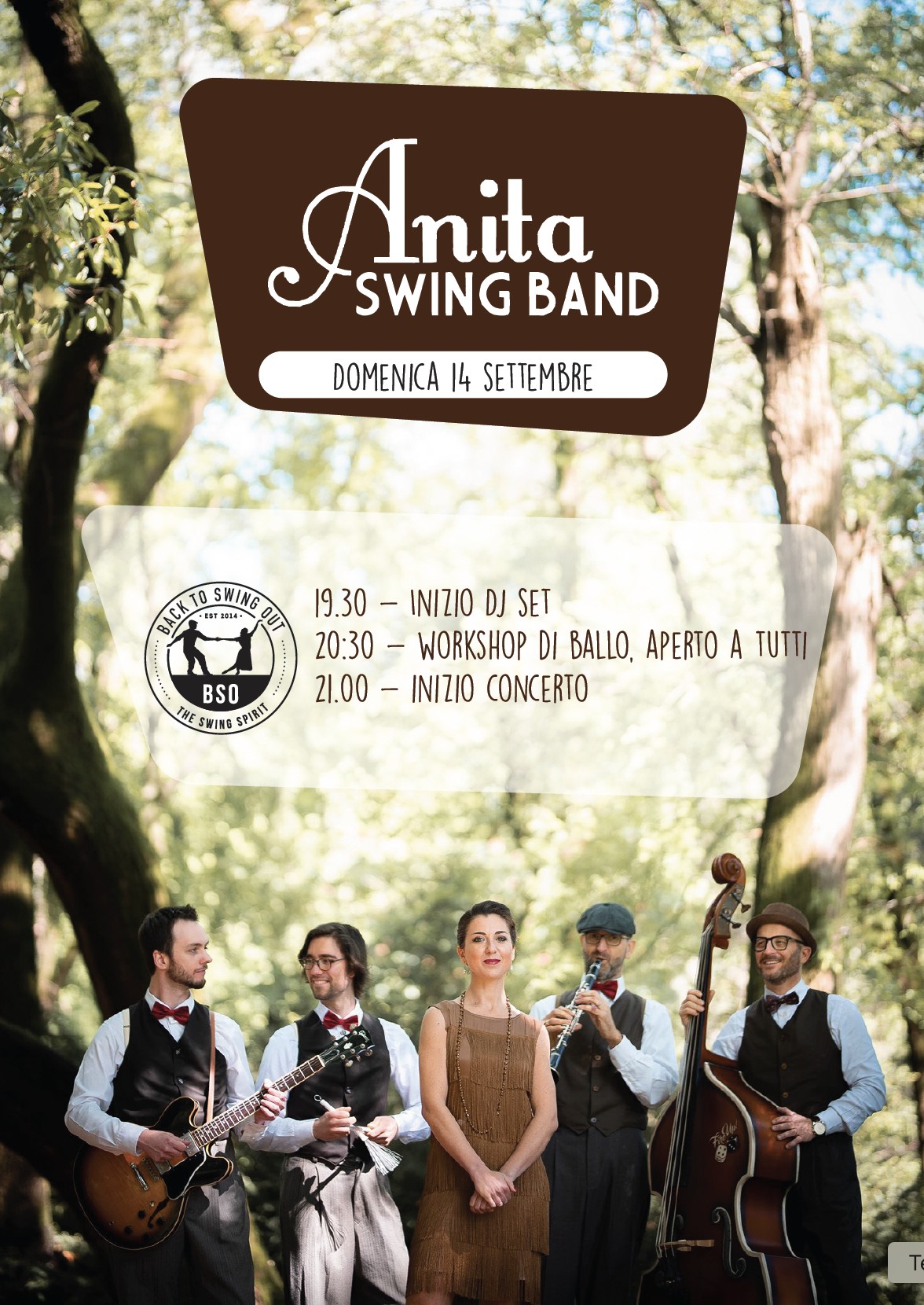 Serata Swing - Anita Swing Band