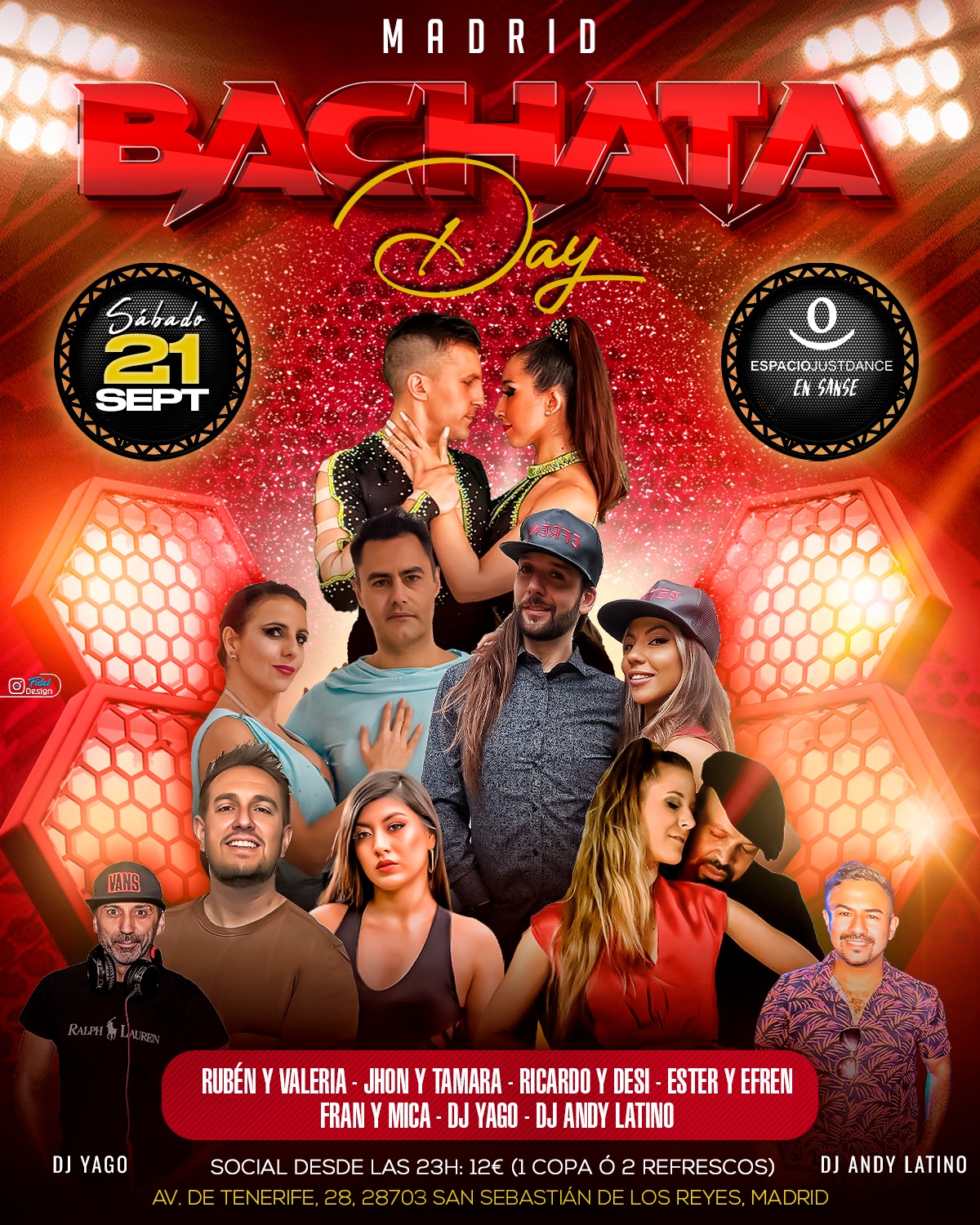 Bachata Day Madrid - Sábado 21 Septiembre