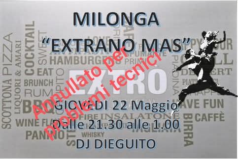 Milonga Extrano Mas ANNULLATO