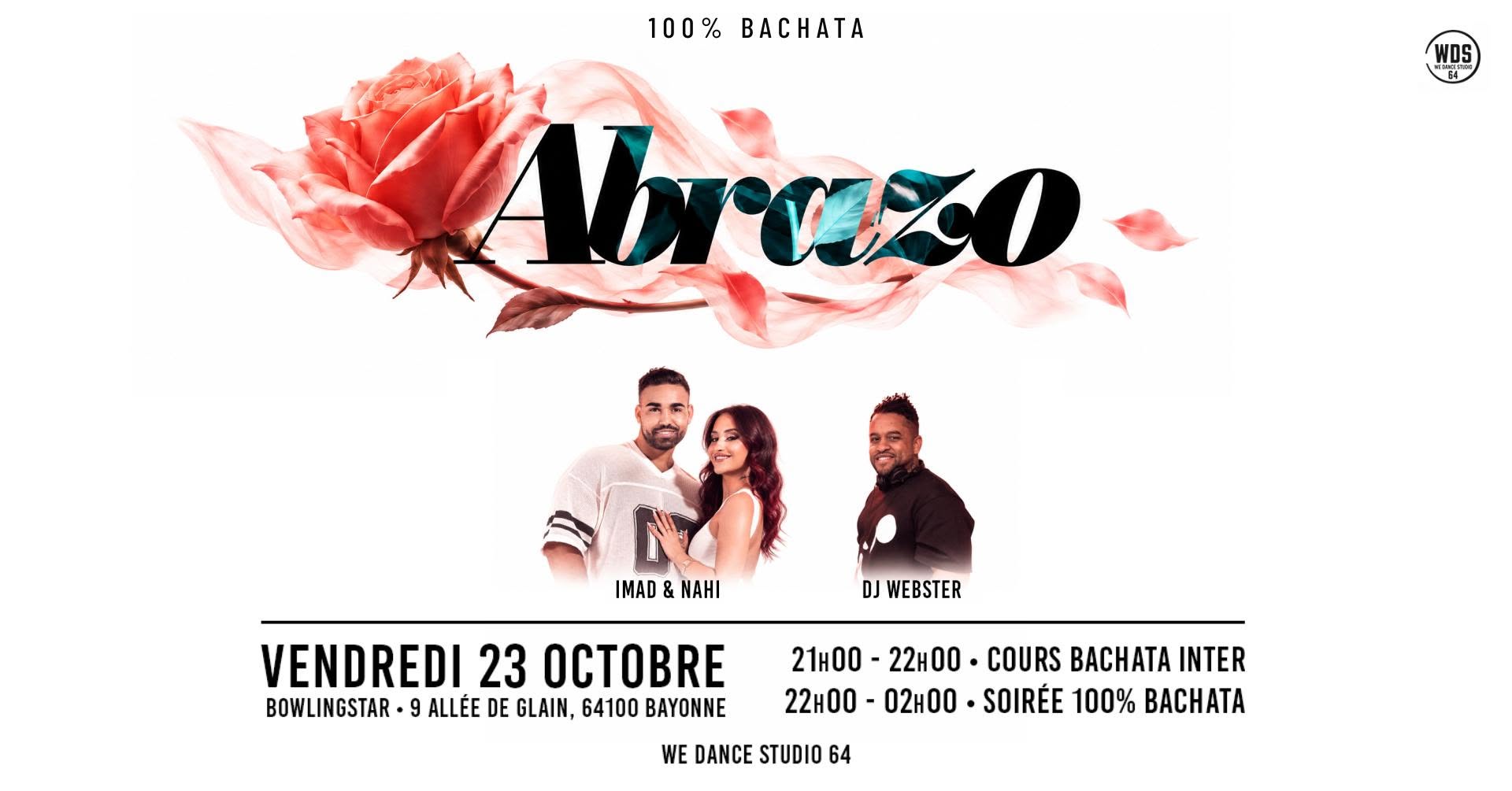🌹 ABRAZO Soirée 100% Bachata
