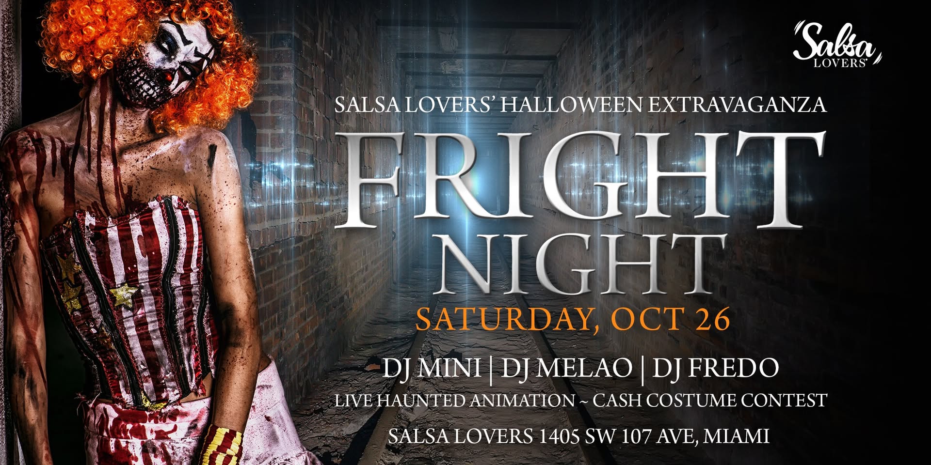 Salsa Lovers' Halloween Extravaganza "Fright Night"