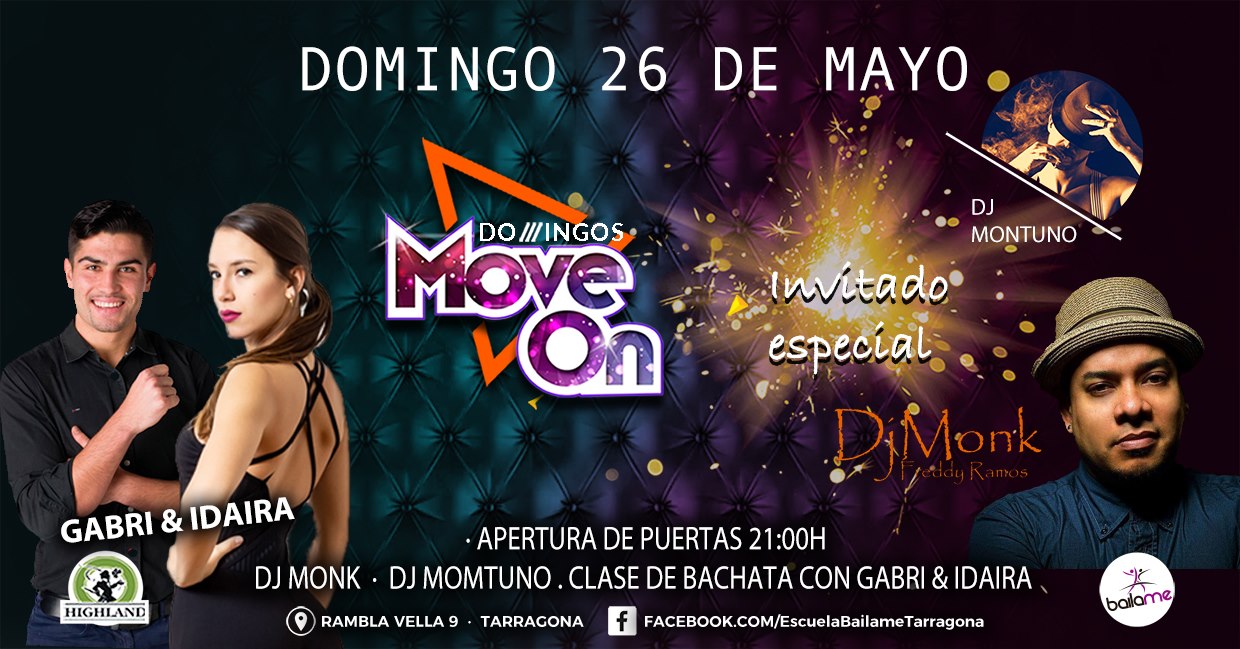 Baila bachata con Gabri & Idaira- Domingos SBK en Highland