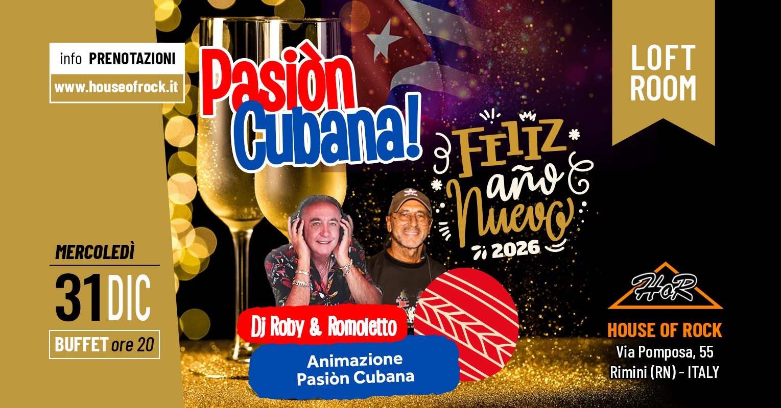 Pasiòn Cubana - Feliz Año Nuevo 2026