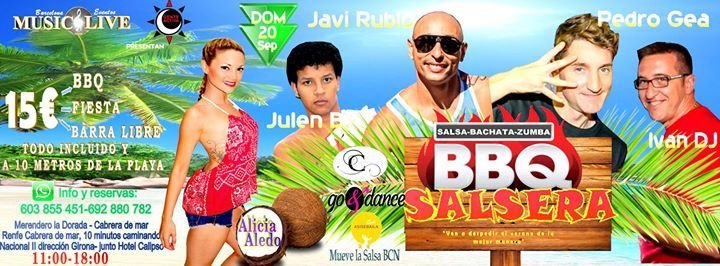 * BARBACOA SALSERA EN LA PLAYA 2015 *