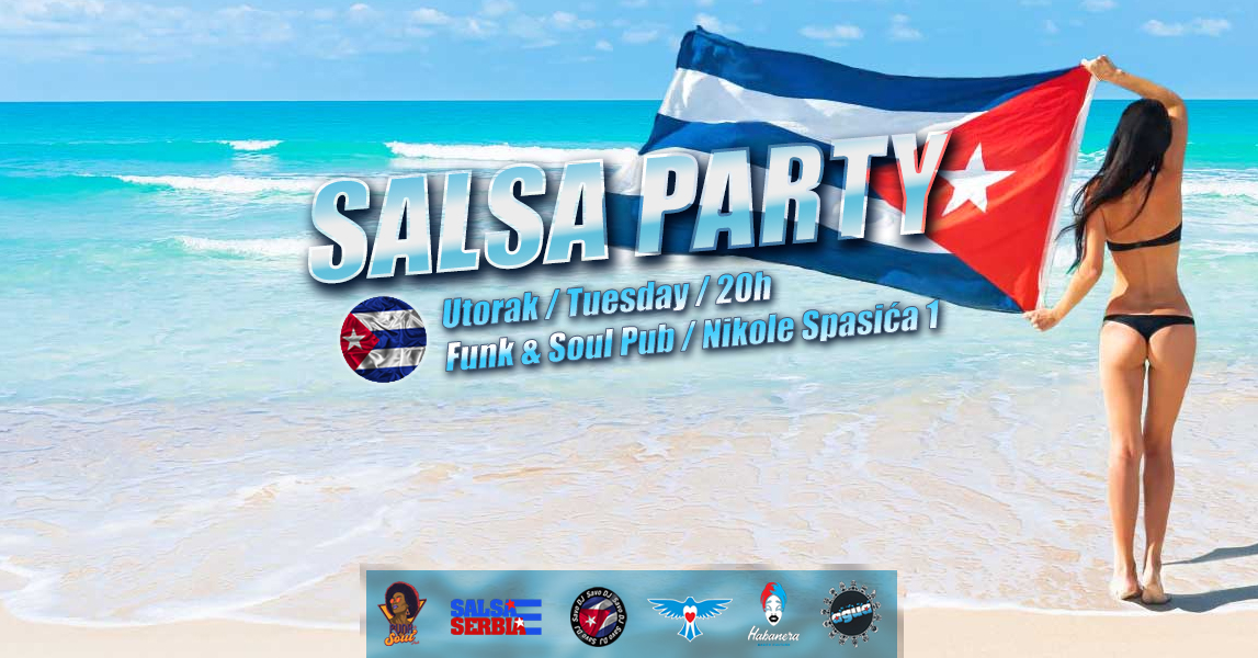 Salsa party Utorak (Tuesday) 20h Funk&Soul Pub