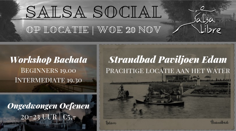 NIEUW - Salsa Libre Social op Locatie - Ongedwongen Oefenen