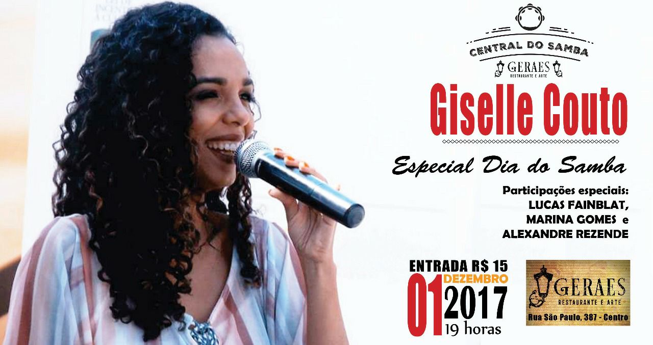 Giselle Couto e a Central Do Samba especial Dia Do Samba