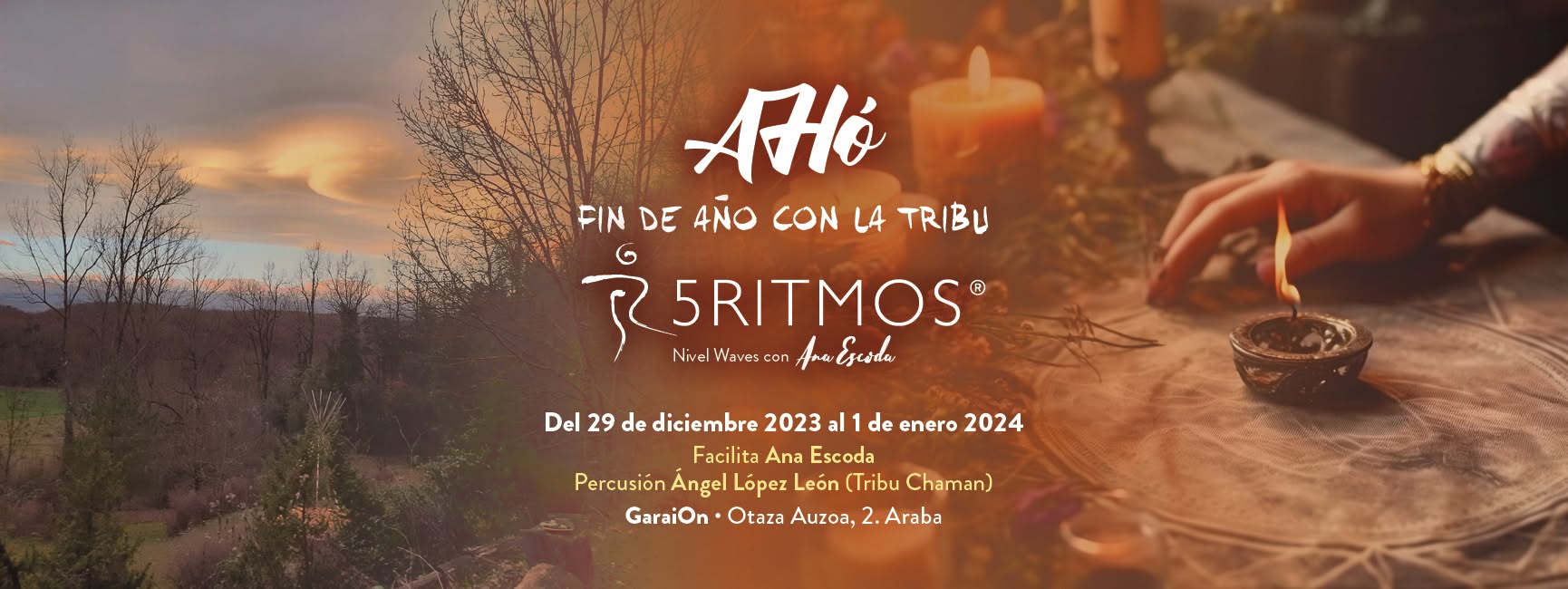 5 Ritmos ® AHó Fin de año con la tribu en GaraiOn