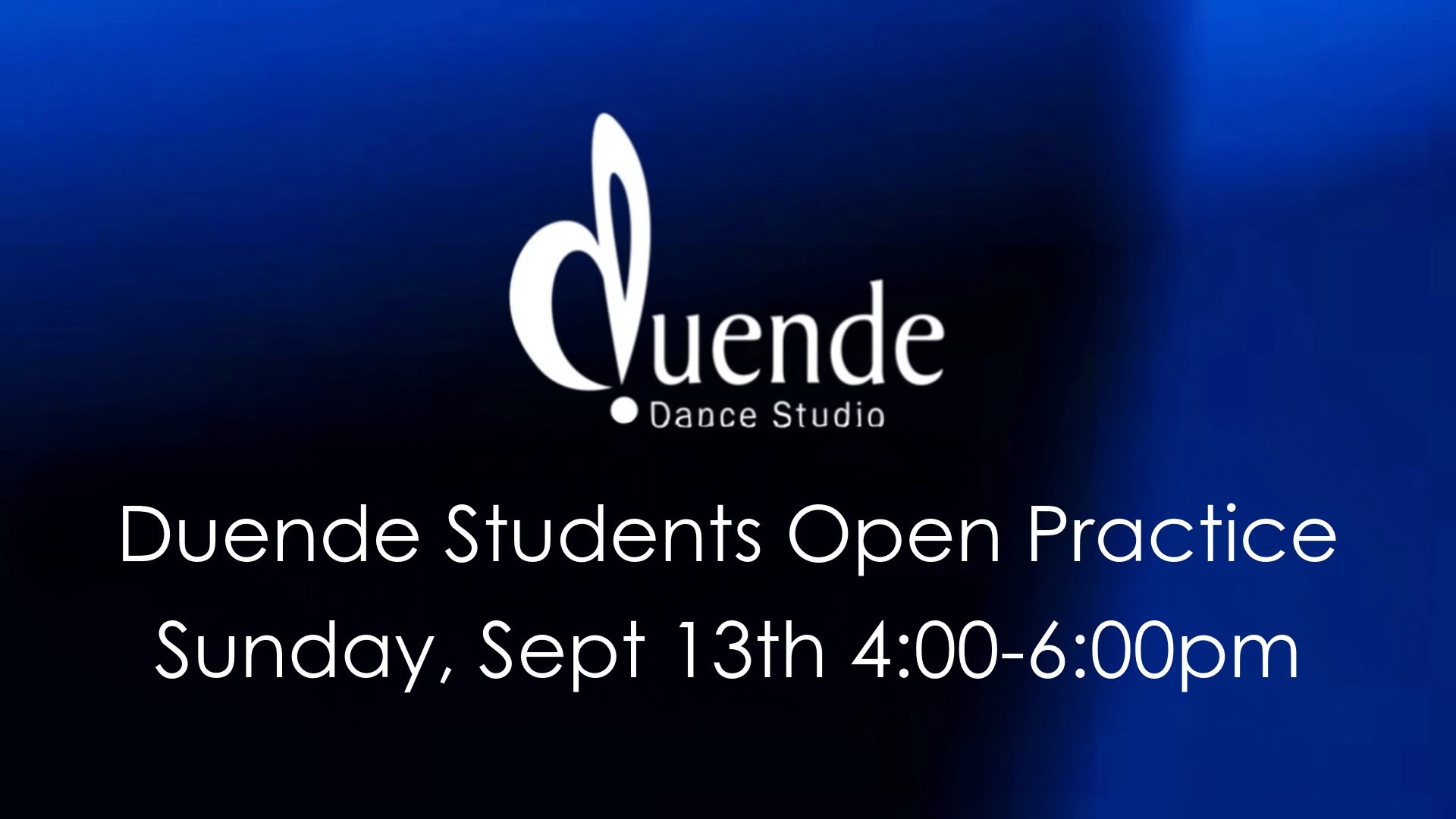 Duende Students Open Practice