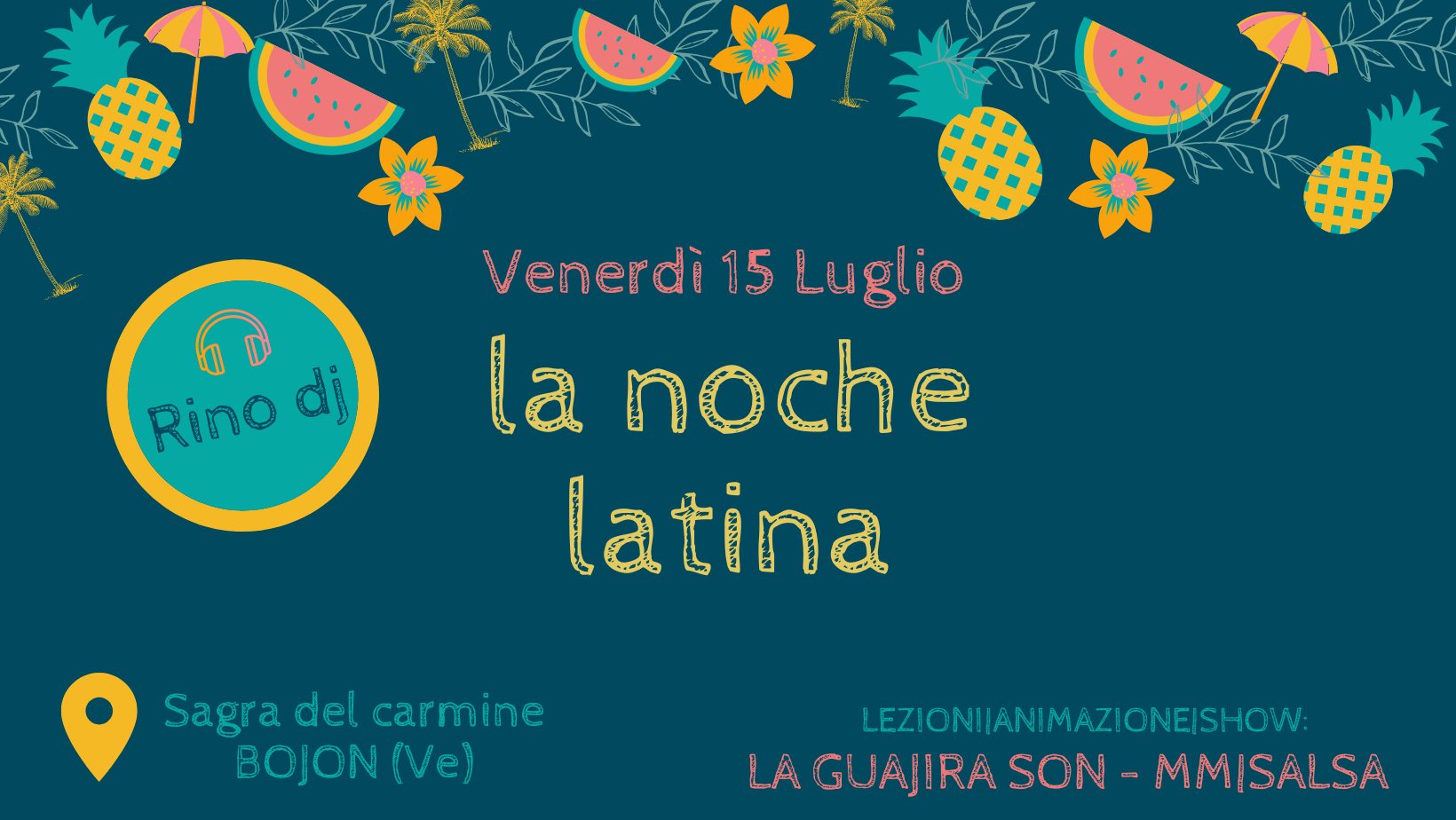 Serata latina:: sagra di Bojon (Ve)