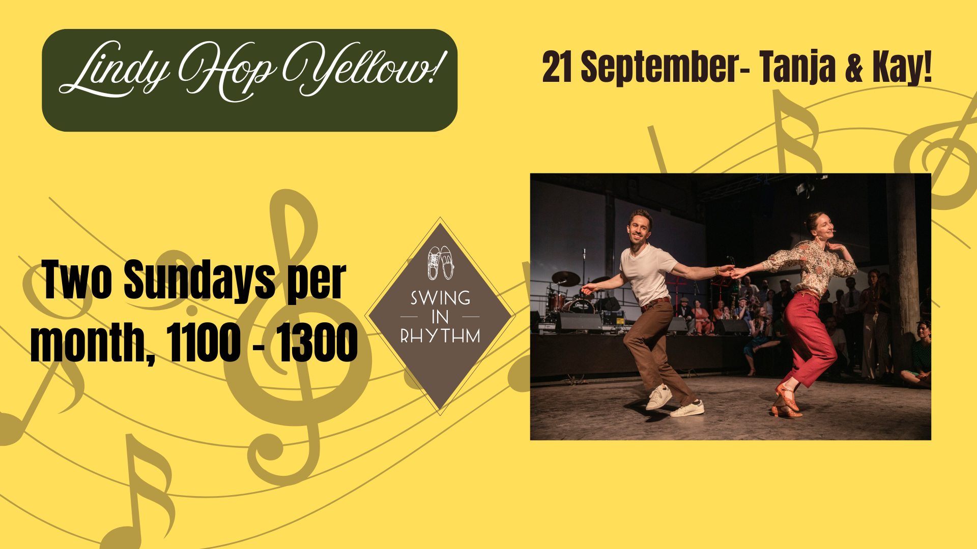 Lindy Hop Yellow with Tanja & Kay