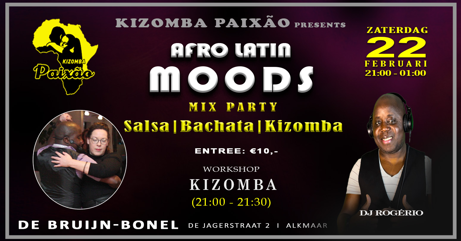 AFRO LATIN MOODS - Salsa Bachata Kizomba