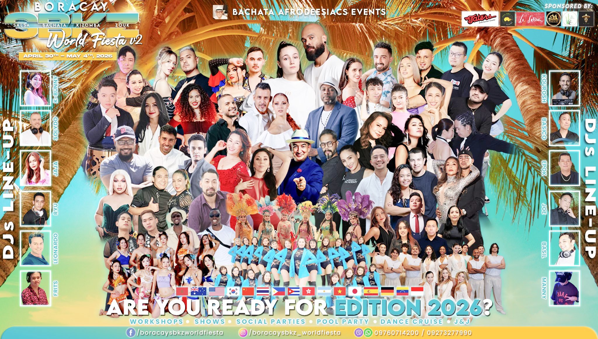 Join Rodchata at the 2ND BORACAY SBKZ WORLD FIESTA