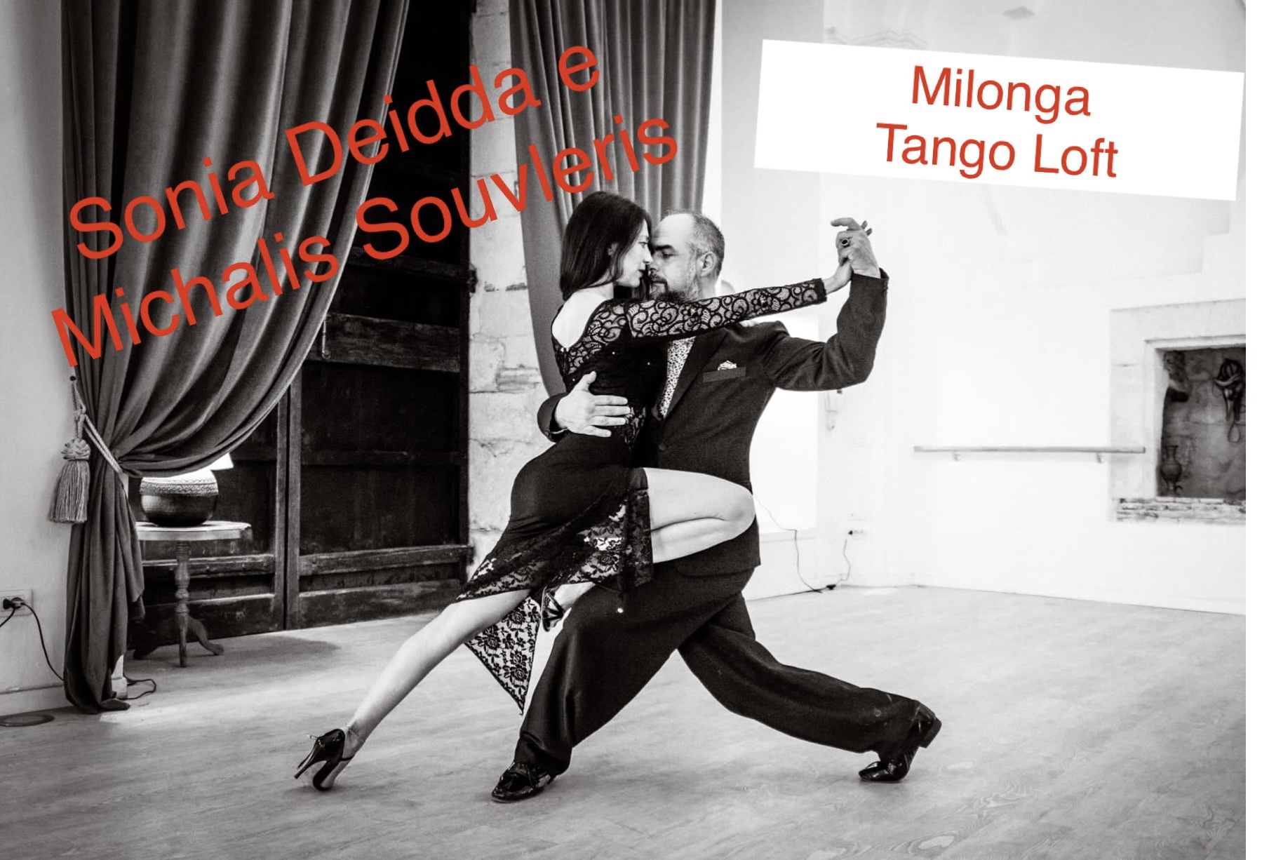 Milonga con Show di Michalis Souvleris e Sonia Deidda DJ Masala