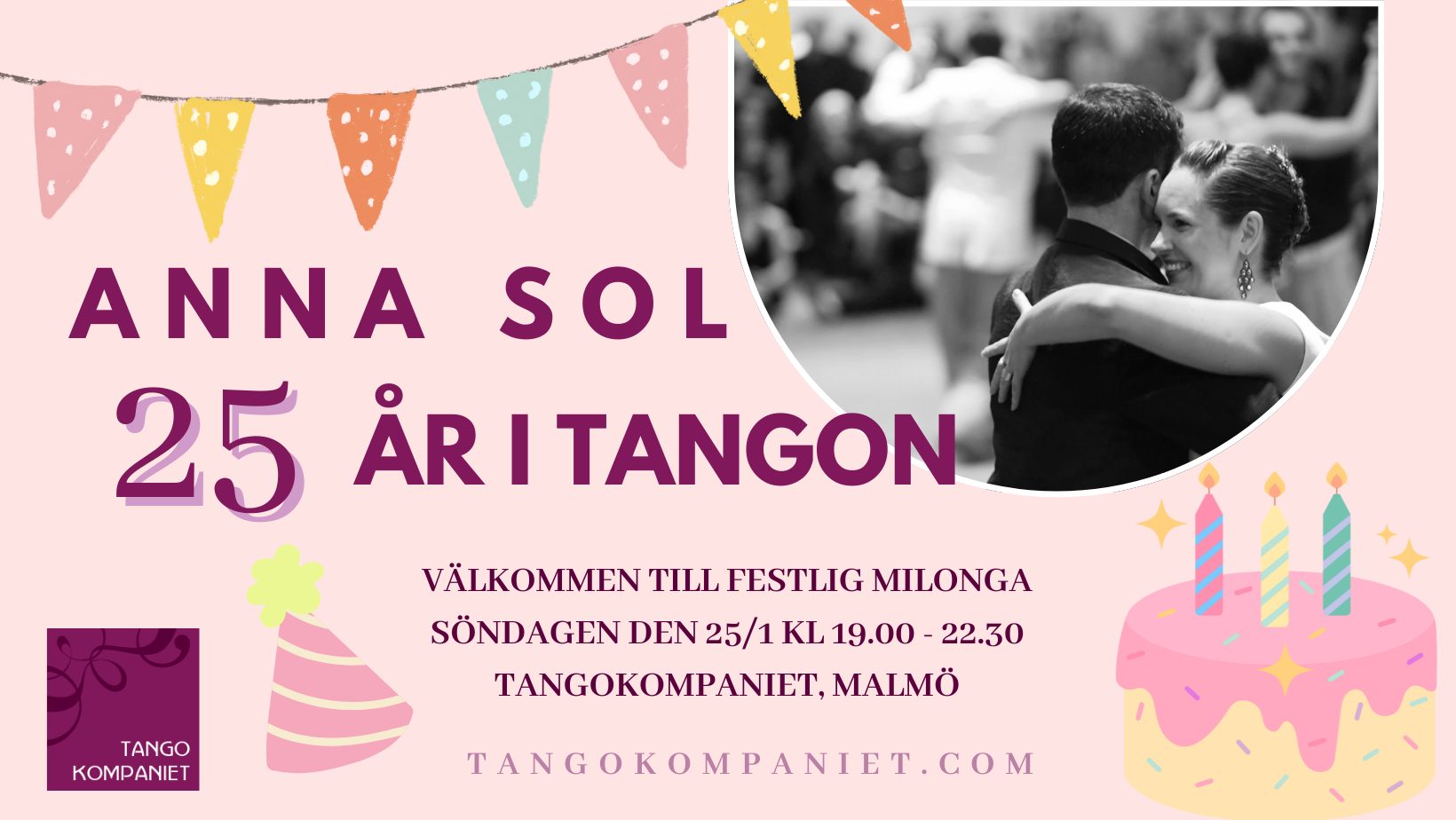 FEST MILONGA - Anna Sol 25 år i tangon