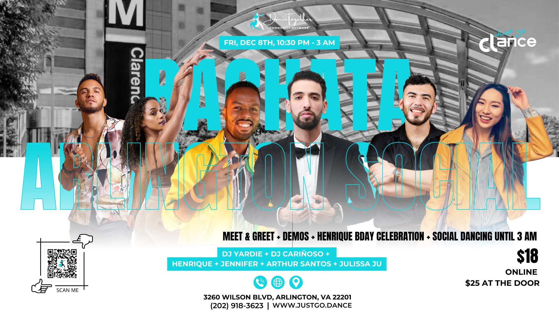 Arlington Bachata Social with DJ Yardie + DJ Cariñoso