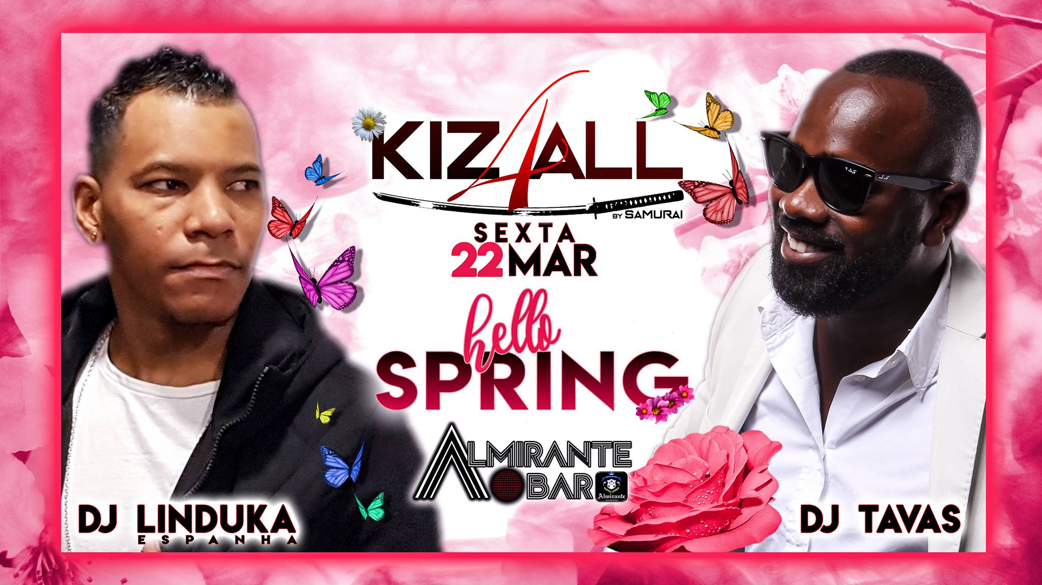 KiZ4All ❀✽ Hello Spring ✽❀ Sexta 22 Mar ❀✽ Almirante ✽❀