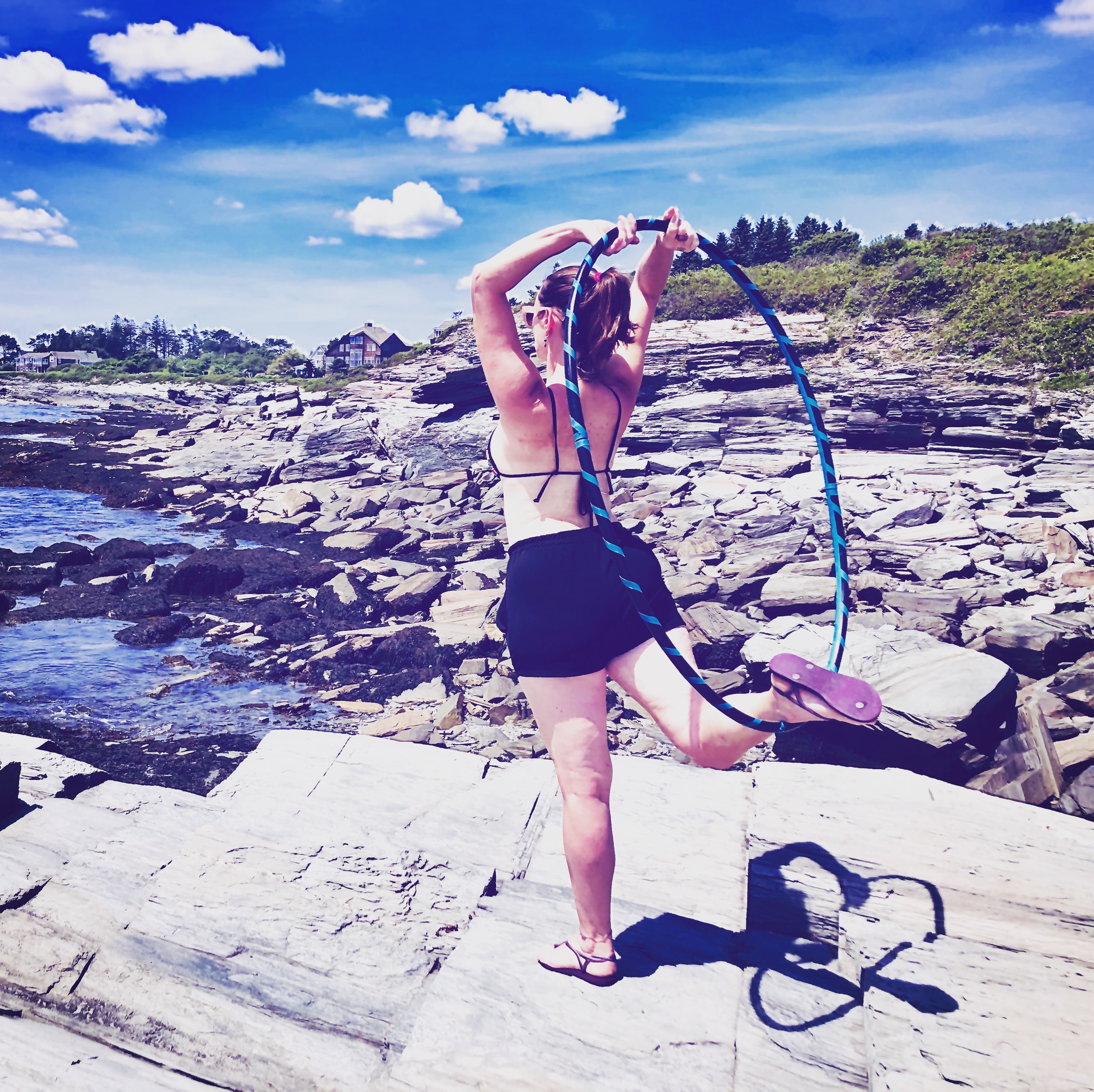 Hula Hoop Flow Class at The Elms