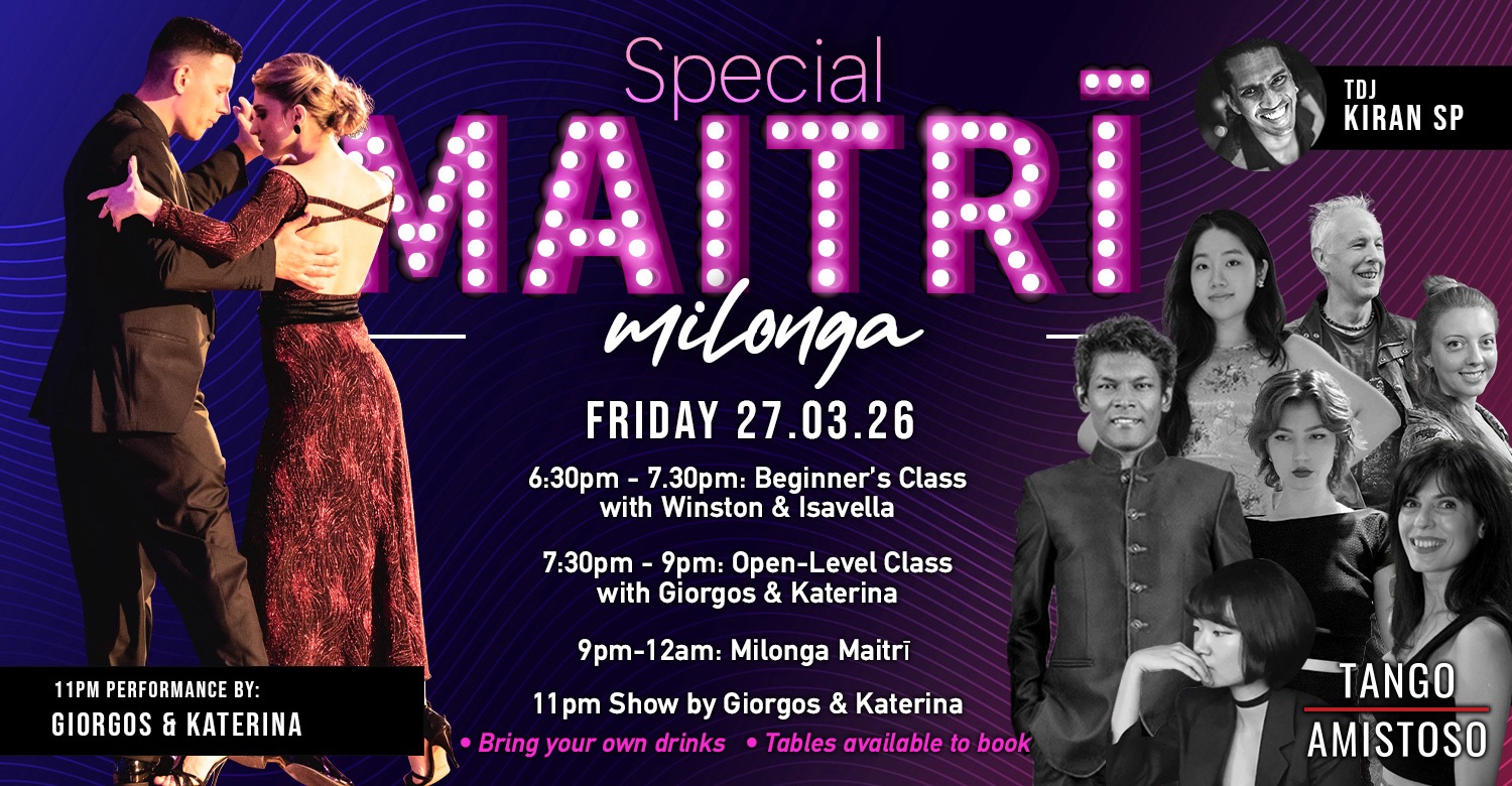 Milonga Maitri - 27.03.2026