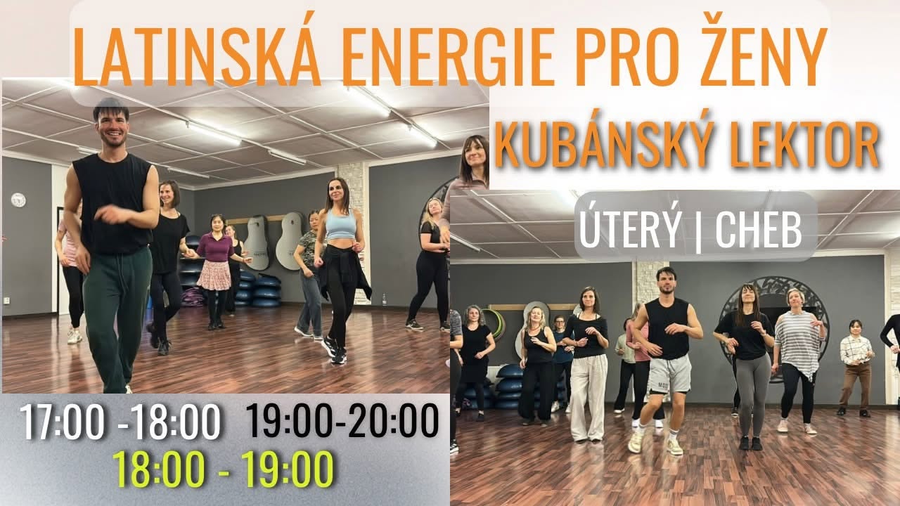 Taneční kurzy Cheb: Salsa, Bachata & Karibský mix pro ženy