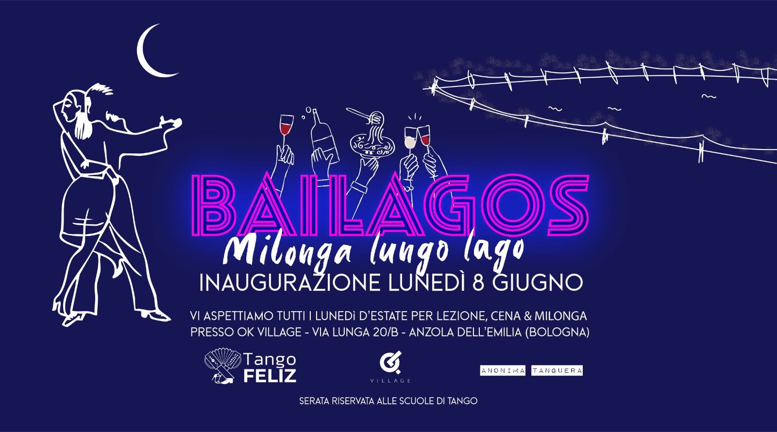 BAILAGOS - la milonga estiva che tutti stavate aspettando (tutti i lunedì)